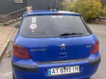 Авто Peugeot 307 2002 № 8127587