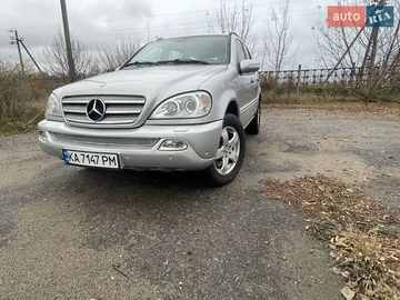 Авто Mercedes M-Class 2003 № 8138121
