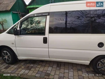 Авто Fiat Scudo 2001 № 8142892