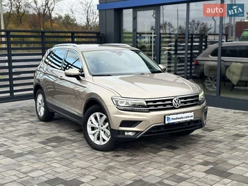 Авто Volkswagen Tiguan 2017 № 8155793