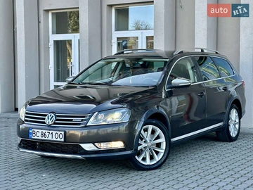Авто Volkswagen Passat Alltrack 2013 № 8166496