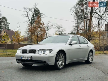 Авто BMW 7 Series 2003 № 8184148