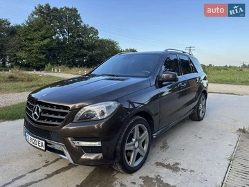Авто Mercedes M-Class 2012 № 8187571