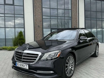 Авто Mercedes S-Class 2018 № 8188215