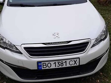 Авто Peugeot 308 2015 № 8194378