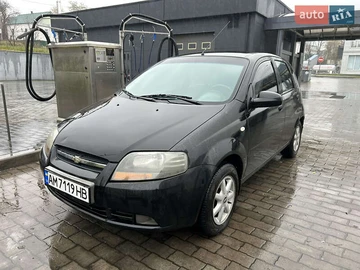 Авто Chevrolet Aveo 2007 № 8201985