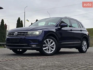 Авто Volkswagen Tiguan 2018 № 8219639