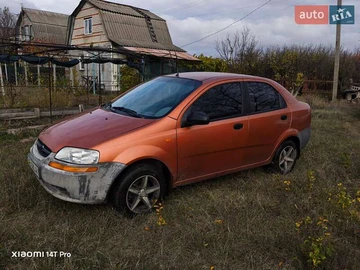 Авто Chevrolet Aveo 2005 № 8221615