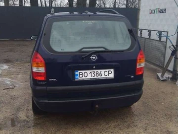 Авто Opel Zafira 2002 № 8221622