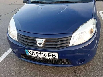 Авто Dacia Sandero 2009 № 8231850