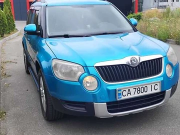 Авто Skoda Yeti 2012 № 8248352