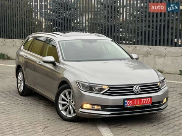 Авто Volkswagen Passat 2016 № 8253374