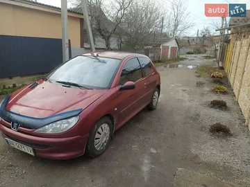Авто Peugeot 206 2001 № 8257153