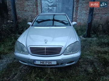 Авто Mercedes S-Class 2002 № 8259468