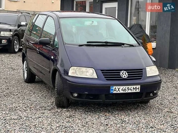 Авто Volkswagen Sharan 2001 № 8267624