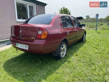 Авто Renault Clio Symbol 2001 № 8271430