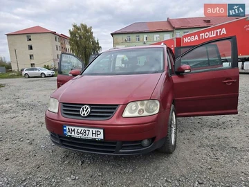 Авто Volkswagen Touran 2003 № 8275498