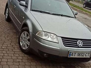 Авто Volkswagen Passat 2002 № 8275504