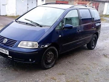 Авто Volkswagen Sharan 2002 № 8276253