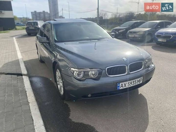 Авто BMW 7 Series 2001 № 8298143
