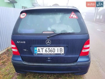 Авто Mercedes A-Class 2001 № 8302780