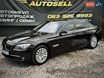 Авто BMW 7 Series 2011 № 8320894