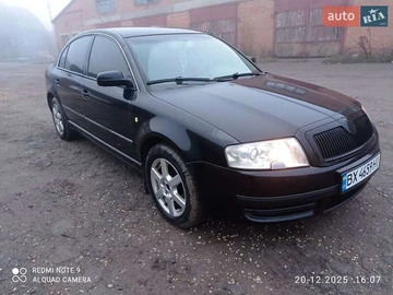 Авто Skoda Superb 2002 № 8337056