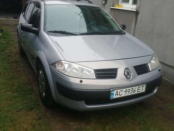 Авто Renault Megane 2003 № 8341265