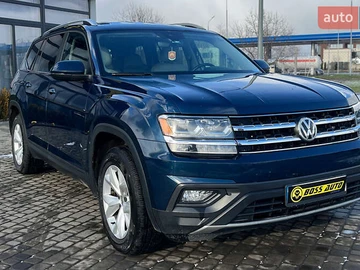 Авто Volkswagen Atlas 2018 № 8362973