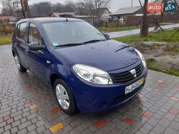 Авто Dacia Sandero 2009 № 8365664