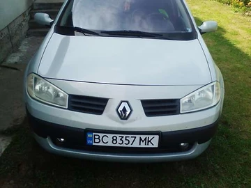 Авто Renault Megane 2002 № 8370579