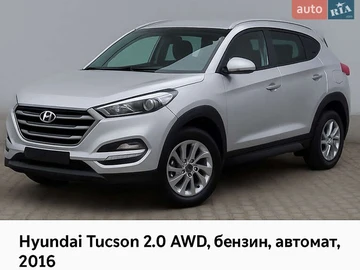 Авто Hyundai Tucson 2016 № 8427937