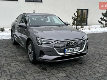 Авто Audi E-Tron Sportback 2020 № 8439296