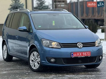 Авто Volkswagen Touran 2013 № 8440513