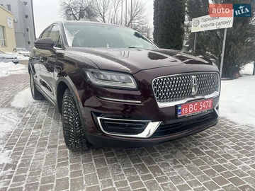 Авто Lincoln Nautilus 2019 № 8456590