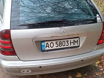 Авто Mercedes C-Class 2002 № 8457522