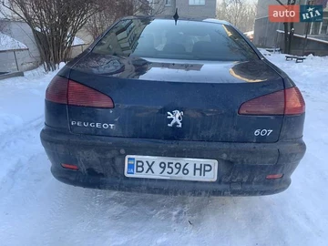 Авто Peugeot 607 2001 № 8463811