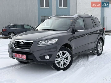 Авто Hyundai Santa Fe 2011 № 8493299