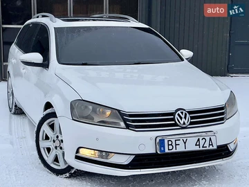Авто Volkswagen Passat 2012 № 8497117