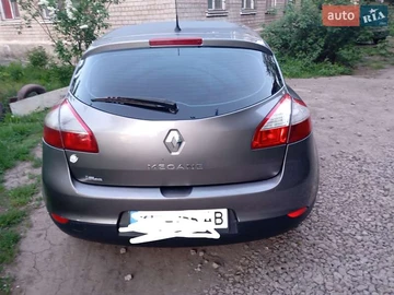 Авто Renault Megane 2010 № 8517389