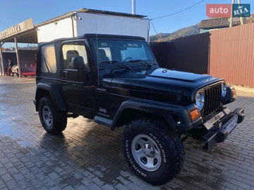 Авто Jeep Wrangler 2003 № 8530016