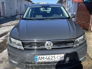 Авто Volkswagen Tiguan 2018 № 8530469