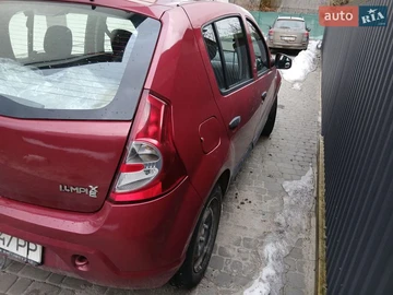 Авто Dacia Sandero 2009 № 8535052