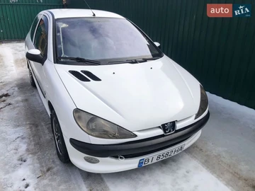 Авто Peugeot 206 2002 № 8539676