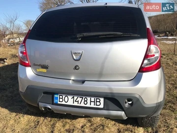 Авто Dacia Sandero Stepway 2010 № 8550646