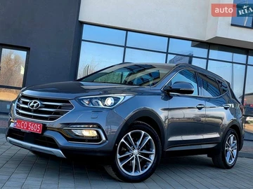 Авто Hyundai Santa Fe 2016 № 8569040