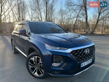 Авто Hyundai Santa Fe 2020 № 8583501