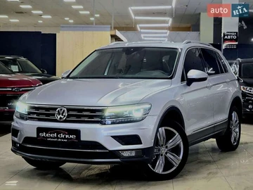 Авто Volkswagen Tiguan 2018 № 8587528
