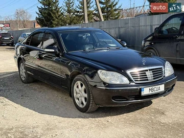 Авто Mercedes S-Class 2002 № 8596029