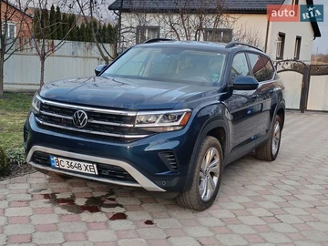 Авто Volkswagen Atlas 2020 № 8606072
